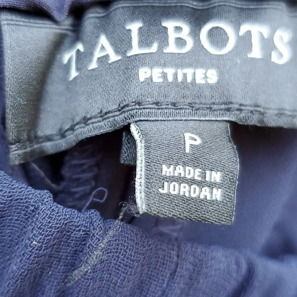 Talbot Navy Blue 2 pc Vest Suit S/P NWT Career suit